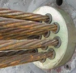 application of Prestressed Anchor Wedge application of Prestressed Anchor Wedge